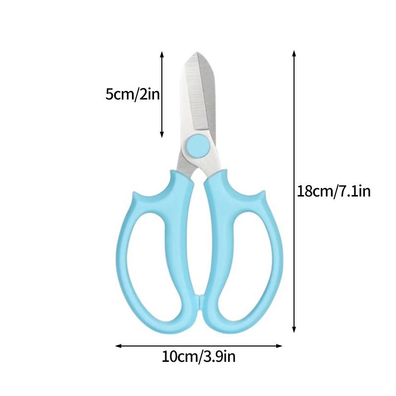 Gardening Scissors Florists Professional Flower Arranging Shears Multifunctional Household Pointed Scissors Plant Pruning Tools