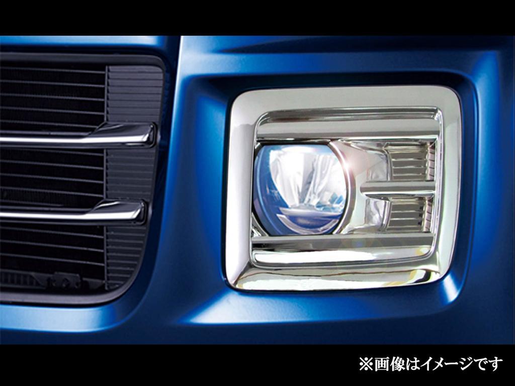 BRIGHTZ Chrome Fog Light Covers for Custom Late with Plus Plus Plus N-BOX (JF1/JF2, Model) [FOG-COV-020] (Compatible JF, F1, F2, 1/2, N-BOX, N-BOX