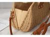 2022 Women's Summer Straw Large Handbag - Woven Shoulder & Crossbody Bag for Beach & Travel