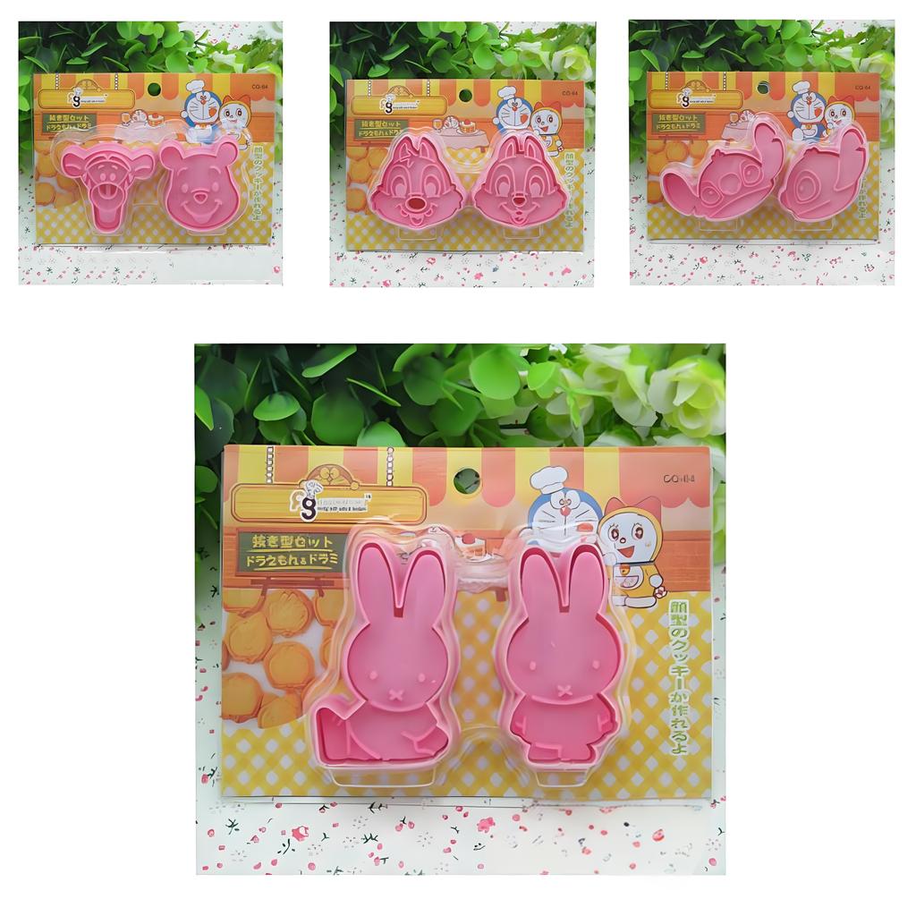 Disney Cartoon 3d Cookie Mold With Animal Shapes For Diy Baking And Holiday Gifts