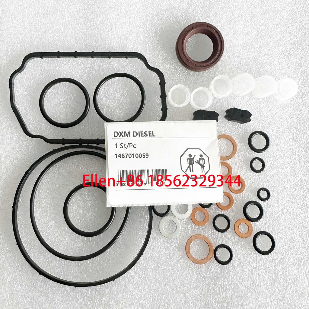 10pcs Diesel VE Fuel Pump Gasket Kit 1467010059 Oil Pump Repair Kits 1 467 010 059 Washer Shim Seal with O-ring