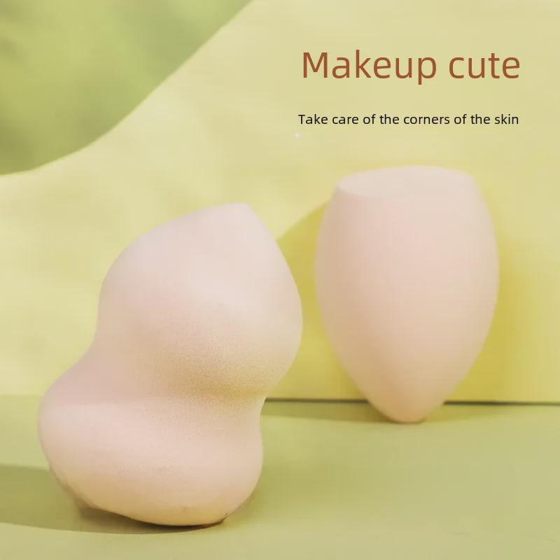 Kaqi Duoduo Super Soft Makeup Sponge Set - Non-Latex Egg & Water Drop Shapes (Model KK840)