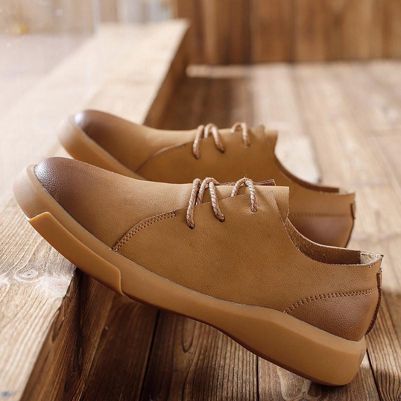 Fashion Genuine Leather Shoes Men Leather Sneakers Flats Design Style Men Shoes Loafers Lace Up Walking Casual Shoes Men Big Size966