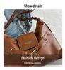 Meilaid Women's Large Capacity Backpack & Tote - 2024 Autumn Collection, Casual Double Shoulder Bag for Commuting