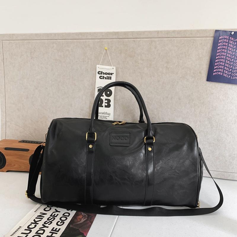 High quality retro handbag fashion leisure sports bag high sense fitness bag large capacity travel bag
