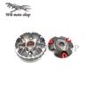 Racing Variator Scooter Variator Kit with Roller Weights Drive Pulley for GY6 50 80 139QMB/QMA DIO AF18 AF28 AF34 AF35 ZX Moped