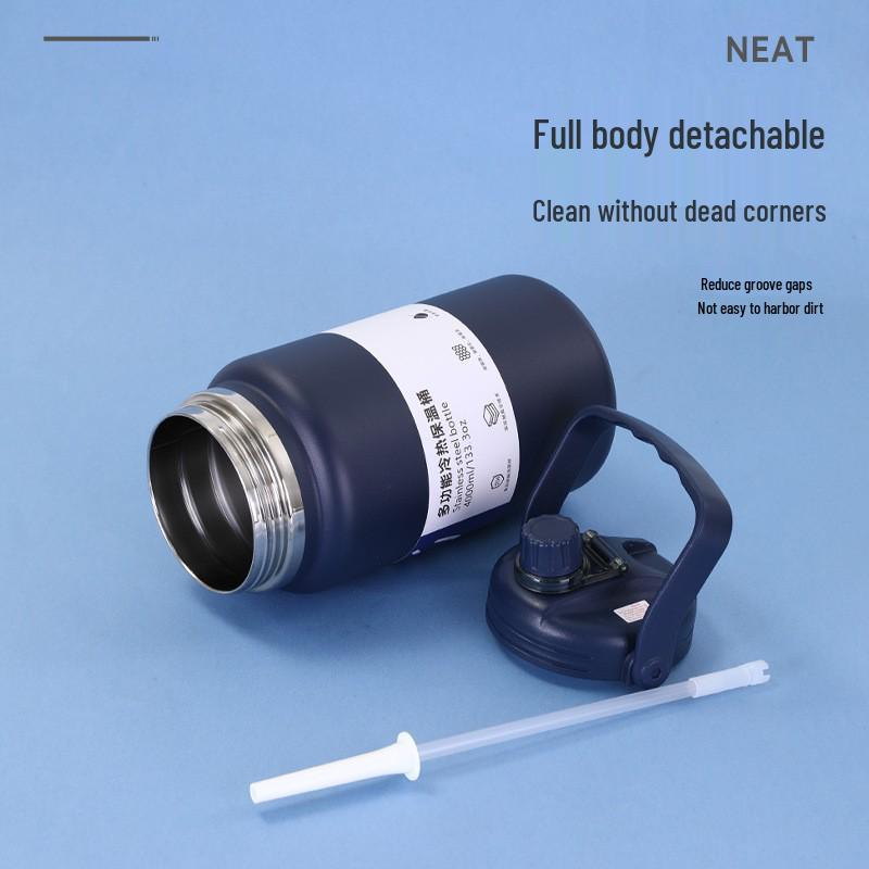 Międzynarodowa Izolowana Butelka Sportowa ze Stali Nierdzewnej 304 o Dużej Pojemności