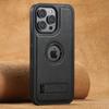 Luxury Faux Leather MagSafe Magnetic Wireless Charging Case Stand Phone Case for IPhone 17 Pro Max 16 Plus 15 14 13 12