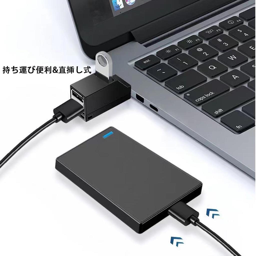 USB Direct USB USB Combo USB Hub for USB Port High and Compatible with and Windows 3-Port Hub, Mount, 3.0 + 2.0 Hub, Ultra-Compact, Expansion, Speed,