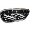 Car Front Bumper Mesh Grill Diamond Kidney Grille For BMW X5 X6 E70 E71 2008 2009 2010 2011 2012 2013 Chrome Meteor Style Grills