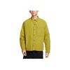 Nike Abbigliamento sportivo Tech Pack Tinta unita Collo polo Giacca a maniche lunghe Giacche da uomo Verde muschio DX0206