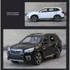 1/32 Subaru Forester SUV Alloy Off-Road Vehicle Miniature Scale Model Car Diecast Metal Sound and Light Collection Children Toy Gift