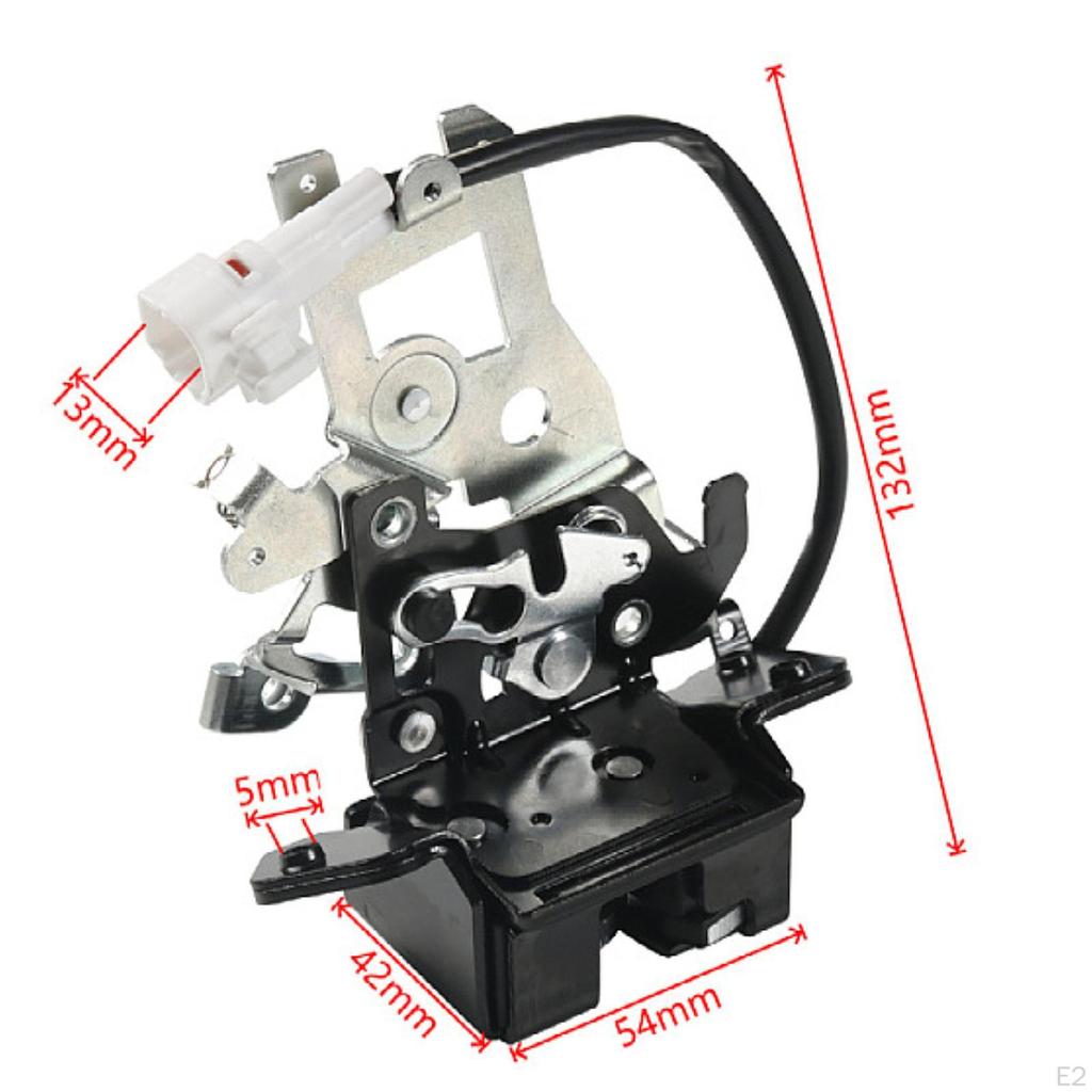 Liftgate Lock Actuator Trunk Latch 69301-0C010 with Cable Repair Parts High Performance Sturdy Easy