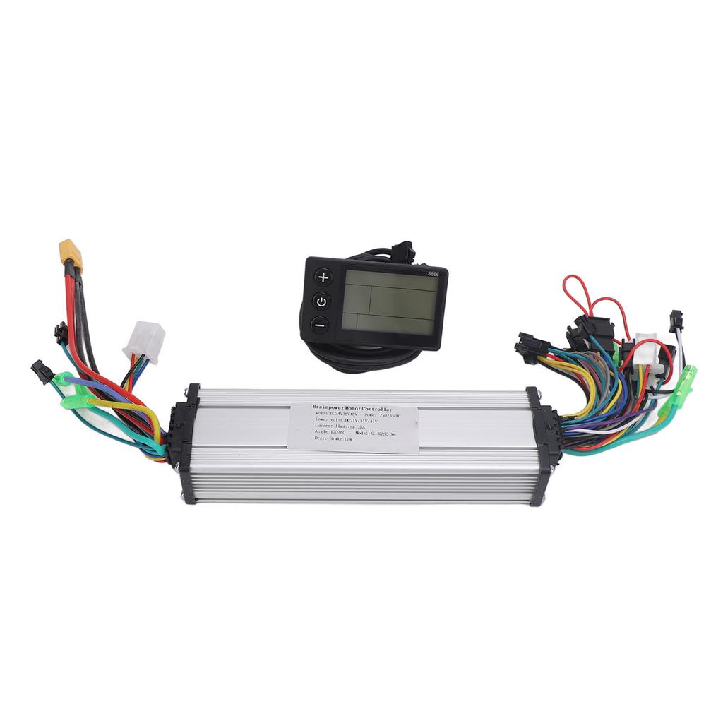 Brushless Motor Drive Controller 24V 36V 48V 250W 350W Waterproof Electric 866LCD Displ