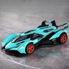 1:32 Lambor V12 Modell SCV12 Legierung Druckguss Sportwagen Spielzeug Sound Licht Pull-Back Türen Geöffnet Miniaturautos Mode Geschenk für Freunde