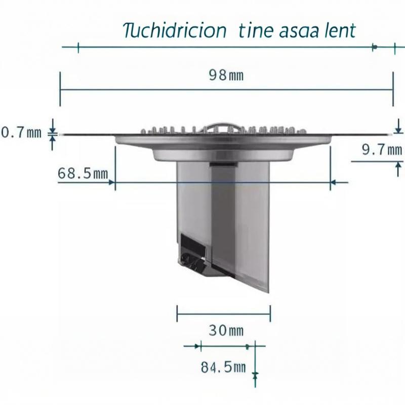 304 Stainless Steel Floor Drain Deodorant Anti Insect Anti Clog For Bathroom Shower Laundry Renovation