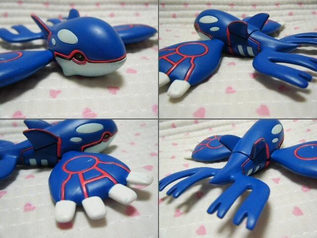 TAKARA TOMY 3D Pokemon Encyclopedia Pokemon Advanced Generation 5 Figure 1 Kyogre Production Vol. @Early