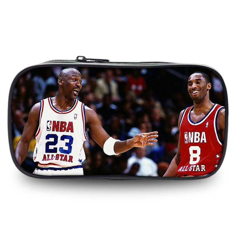 Kobe Bryant Sports Star Pen Case Large Capacity Stationery Organizer For Students