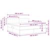 Storage Bed with Mattress Pink 160 x 200 cm Velvet