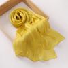 Eid Organza 70*175 Cm Maxi Satin Khimar Abaya Dubai Arabic Islam Muslim Scarf Women Shimmer Hijab Turban Hijabs Musulmans Femme