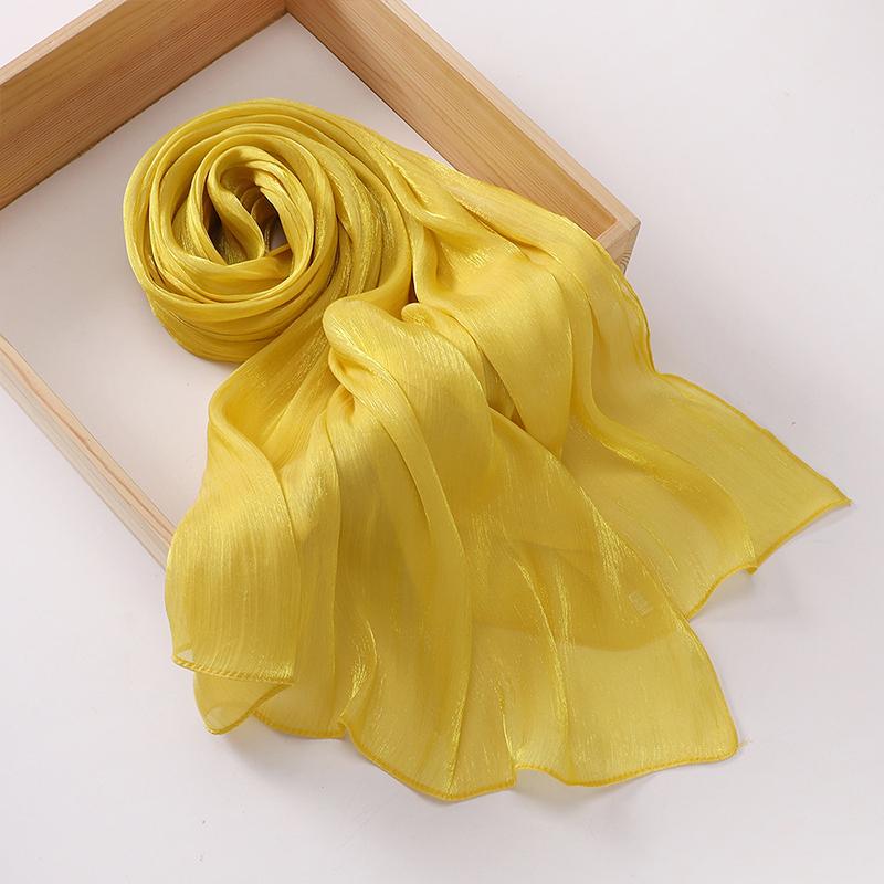 Eid Organza 70*175 Cm Maxi Satin Khimar Abaya Dubai Arabic Islam Muslim Scarf Women Shimmer Hijab Turban Hijabs Musulmans Femme