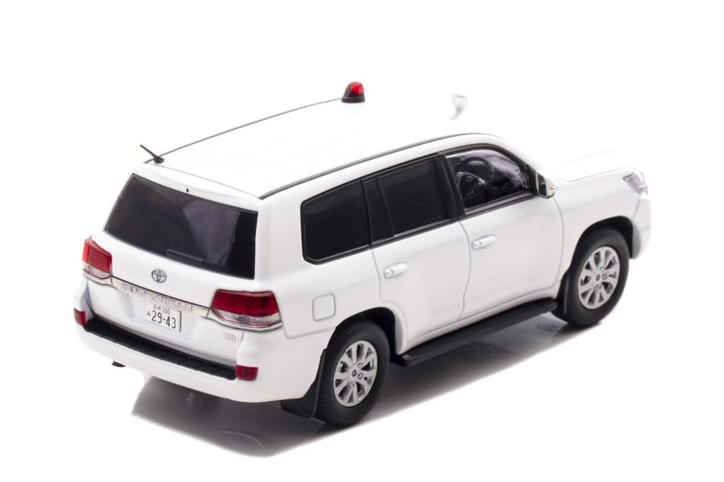 Scale Toyota Land Cruiser AX 2018 Miyazaki Prefectural Police Traffic Department Traffic Guidance Division Bosozoku Countermeasures Office Vehicle