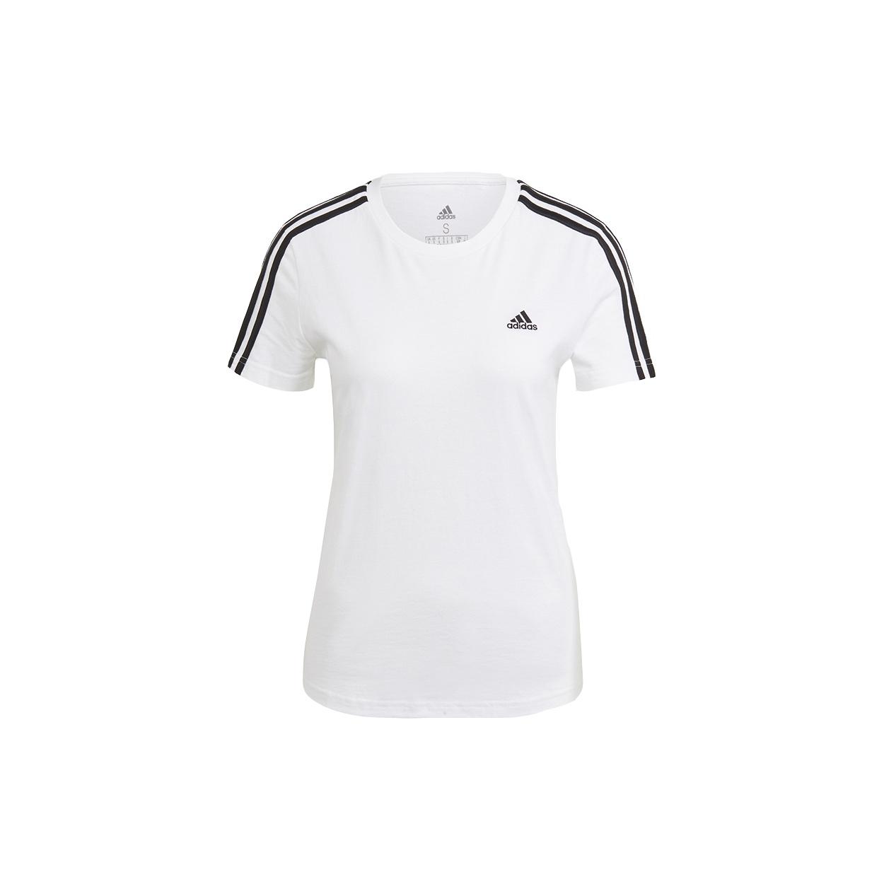 (WMNS) adidas W 3s T Sports Short Sleeve White T-Shirt Women s GL0783 XL