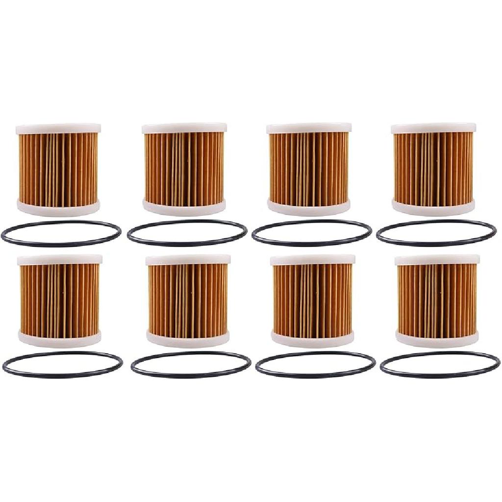 BLUESUNSOLAR 4PCS Fuel Filter Water Separator 90794‑46871‑00 907-94468-71-00 907944687100 Replacement for Honda Replacement for Yamaha Outboard