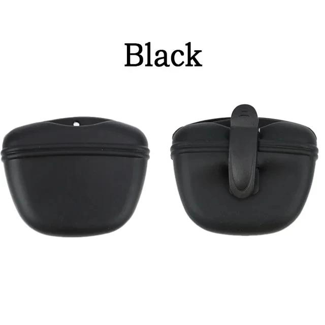 Hersteller Silikon Hunde-Trainings-Hüfttasche Tragbare Futterbelohnungs-Aufbewahrungstasche Welpen-Snacktasche mit Magnetclip Haustier-Ausflug