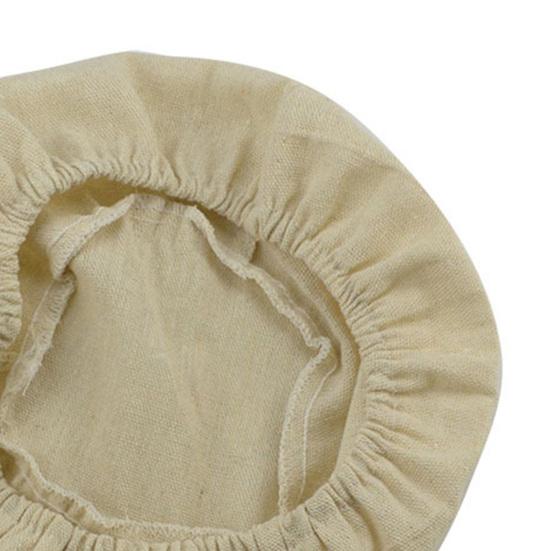 9 Inch Round Breathable Basket Cloth Liner Cotton Flax Banneton Proofing Bread Basket Cloth Baking Supplies