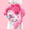 My Little Pony Cartoon Plush Backpack With Large Capacity For Girls Daily Use