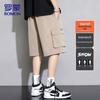 Men's Casual Drawstring Cargo Shorts