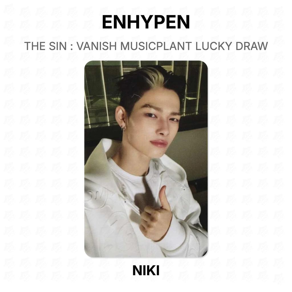 ENHYPEN DE ZONDE : VANISH MUSICPLANT Loterij Officiële Fotokaart