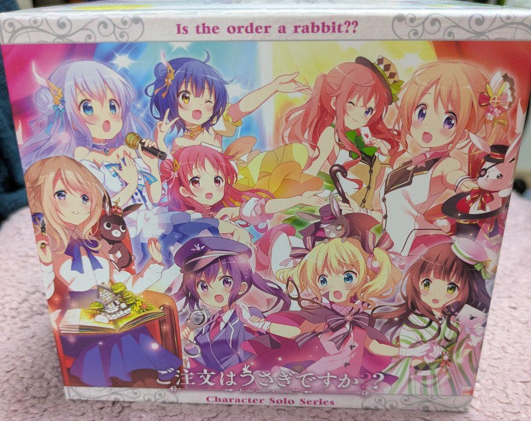 

[USED] Is the Order a Rabbit Character Solo Series Bonus CD & Special Storage Box Included