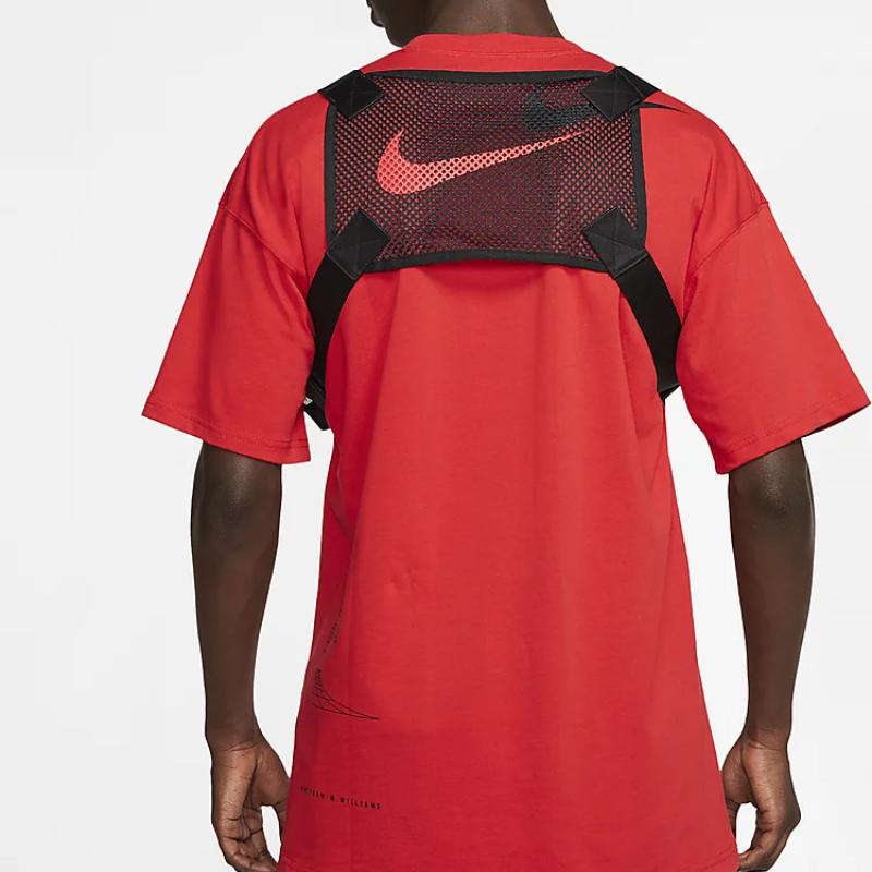 Nike Lab X MMW Collaboration Polyester Polyester Backpack Sling Bag Unisex Black Casual CZ5629-010