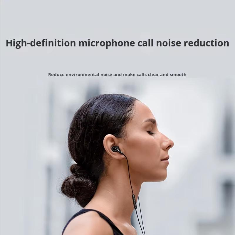 Noise-Reducing Type-C Wired Earphones: Universal In-Ear with High-Quality Call Sound