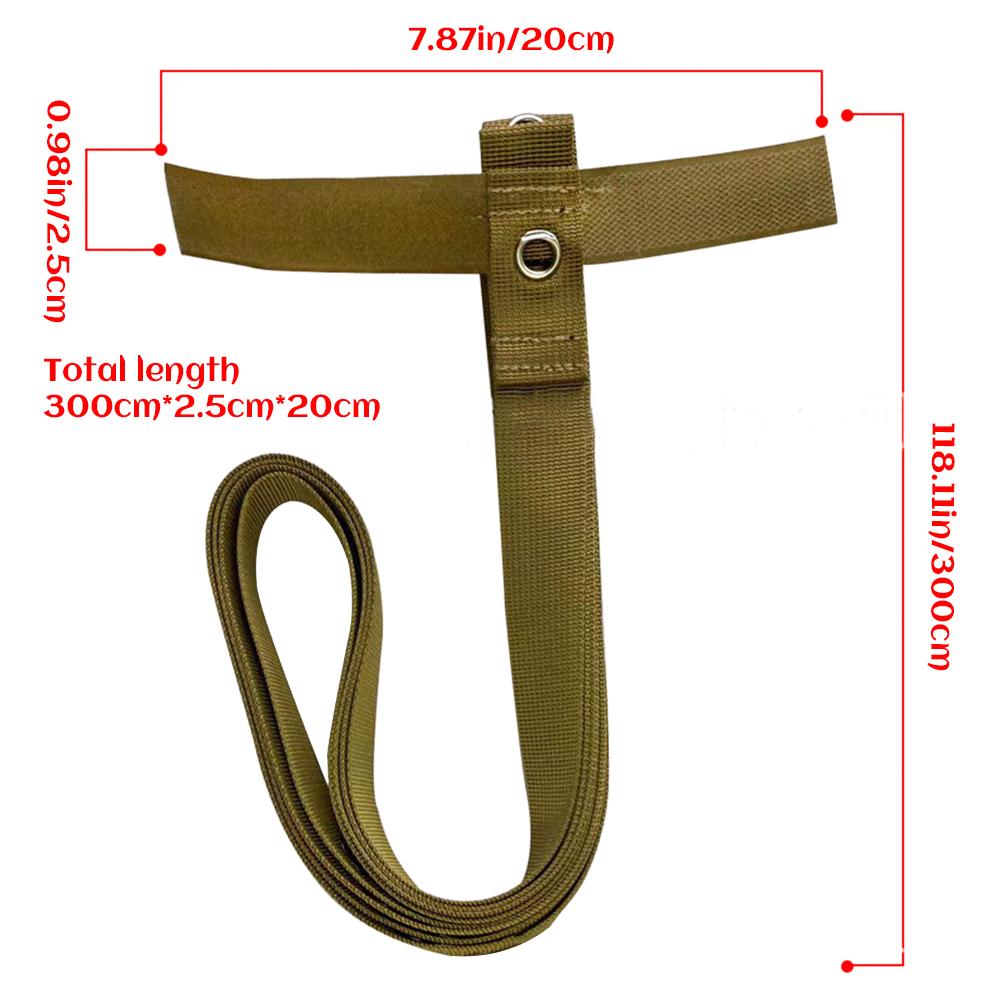 Outdoor Camping Lanyard Hanger Campsite Extension Strap Anti Slip Canopy Strap Clothesline for Camper Family RV Trailer