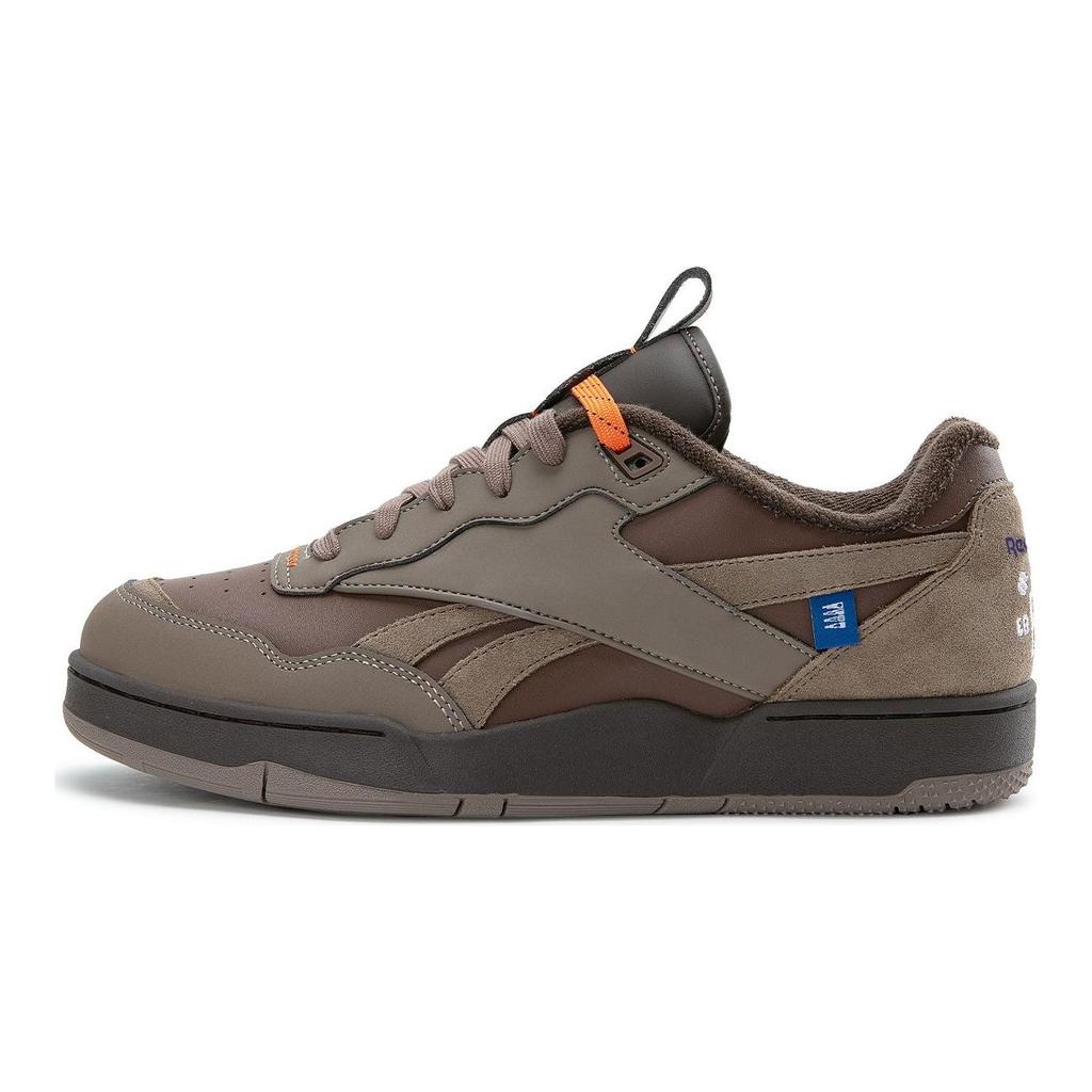 Nautica x Reebok BB 4000 II LOW Vintage Low-Top Basketball Shoes, Unisex Brown 100245904