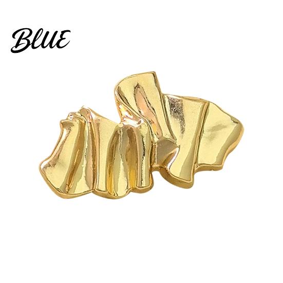 Scarf Clip Brooch Clasps Irregular Shape Multi-Layer Plating Pin Clasp