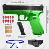 Black Glock Automatic Shell Ejection Soft Bullet Toy Gun G18 Airsoft Pistol Armas Children CS Shooting Weapons Gun Toy for Boys