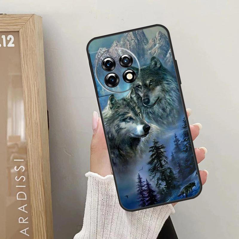 Animal Wolf Galaxy Case For OnePlus Nord 5 CE 3 4 Lite N20 N30 OnePlus 13T 13R 12R 10T 10R 10 11 12 13 15 Cover