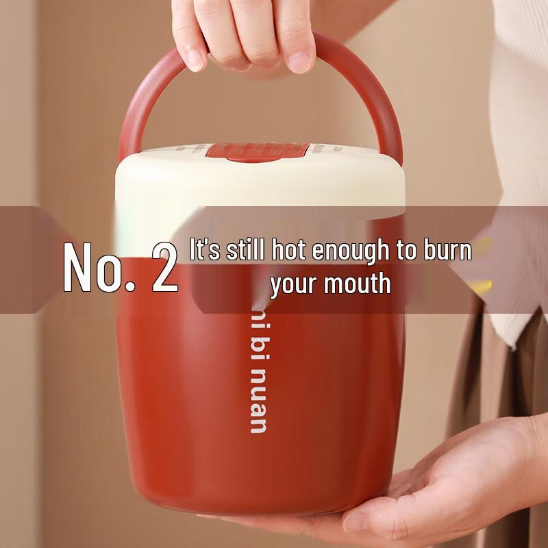 ZHISHE Double-Layer 304 Stainless Steel Insulated Lunch Box