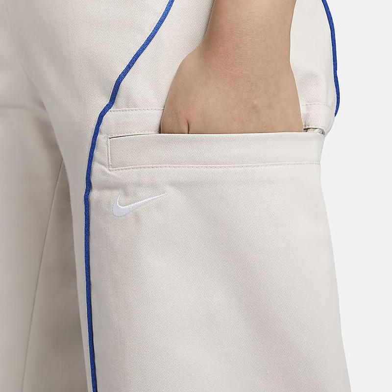 New Nike Sportswear SS24 Casual Pants Women's White FN1950-072