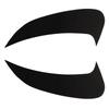 2pcs Rear Bumper Air Vent Spoiler Left Right Glossy Black Replacement for Mercedes?Benz C?Class
