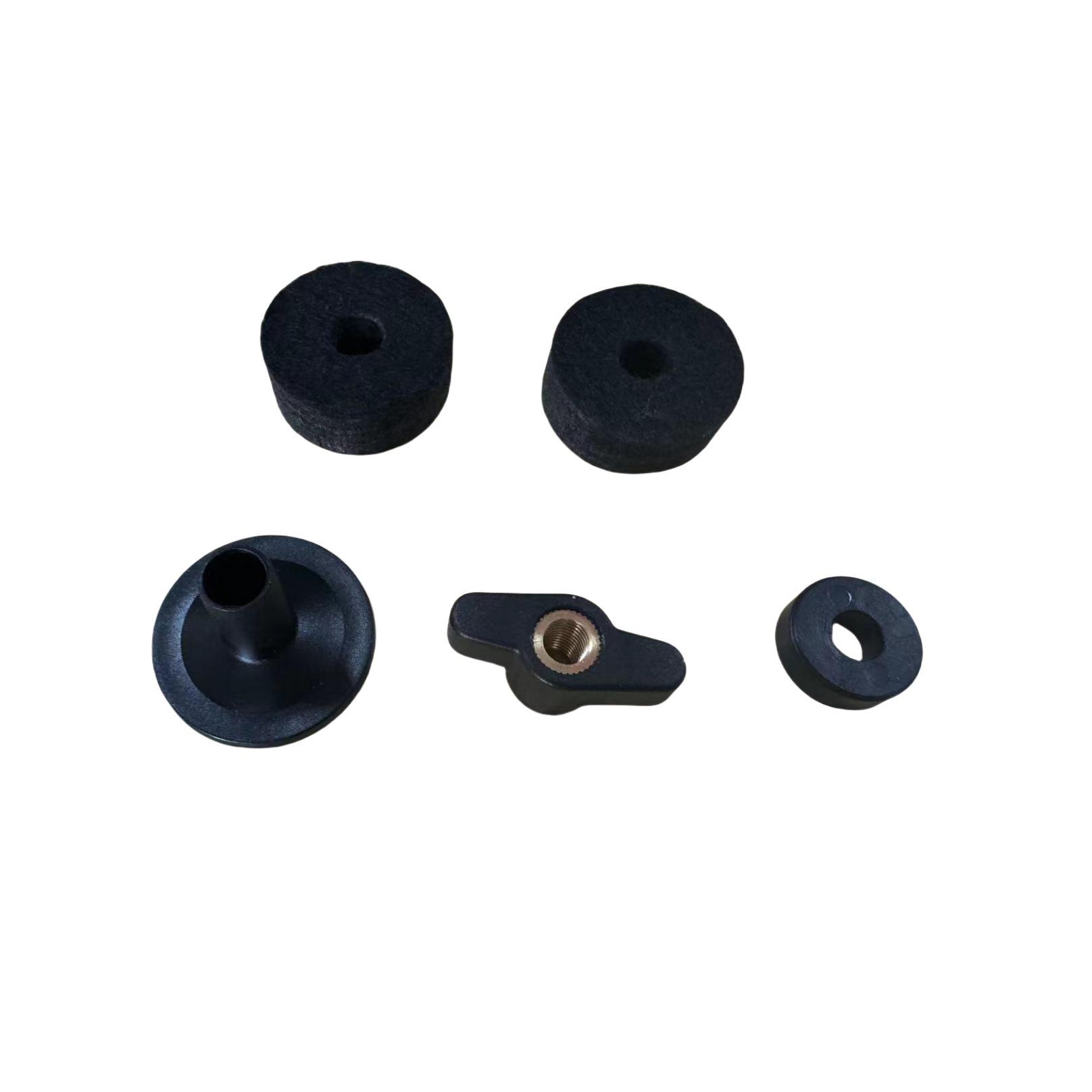 Cymbal Holder & Stand Set with Felt Pads, Screws, and Washers