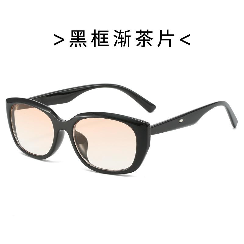 Material Sun Glasses For Women Fashion Trendy Uv400 Protection Sunglasses Men Outdoor Travelling Female Sunglass