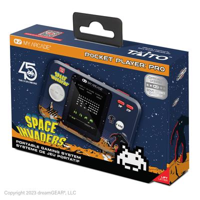 My Arcade Space Invaders Pocket Player: Retro Portable Video Game, 2.75-inch Color Display, Classic Arcade, Birthday Gift