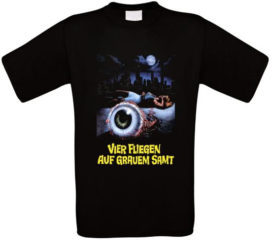 Four Flies on Grey Velvet 4 Mosque Horror Cult Movie T-Shirt All Sizes XXXXL
