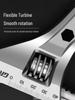 Multifunctional Large Opening Adjustable Wrench - Compact Hardware Tool