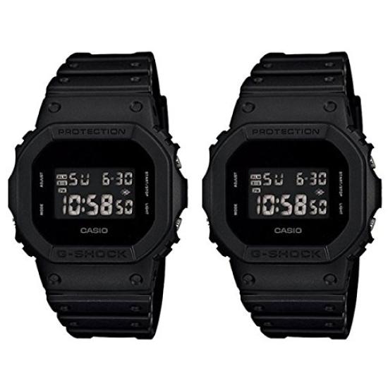 

Casio Solid Colors Digital Watches with 20 ATM Water with Pair G-SHOCK Resistance, Black, DW-5600UBB-1, Box, DW-5600UBB-1 [Used]